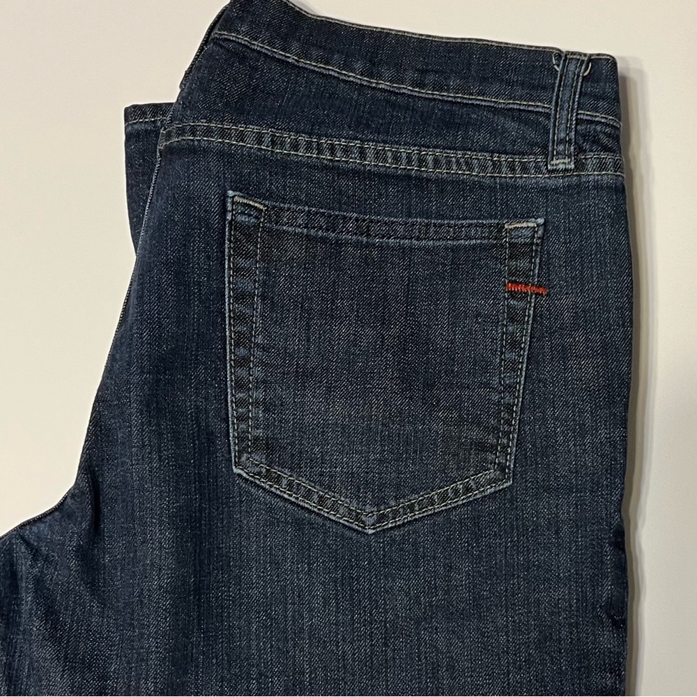 Gap Dark Blue Denim Jeans - Classic Straight Fit Womens Size